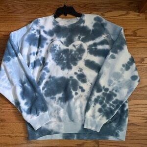 Urban outfitters Blue Tie Dye Sweater